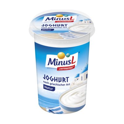 MinusL Jogurt jemný bílý krémový 9% t.v.s. se sníženým obsahem laktózy 400  g od 49 Kč - Heureka.cz
