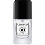 Catrice Power Gel 2in1 Base & Top Coat podkladový a krycí lak na nehty 10 ml – Zbozi.Blesk.cz