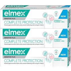 Elmex Sensitive Plus Complete Protection Tripack 3 x 75 ml