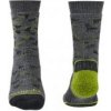 Bridgedale Hike MW MP Boot grey / lime ponožky