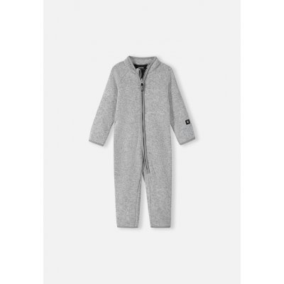 Fleecový overal pro děti Reima Tahti šedý Melange grey – Hledejceny.cz
