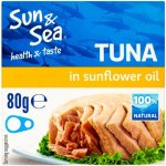 Sun & Sea Tuňák ve slunečnicovém oleji 80 g – Zboží Dáma