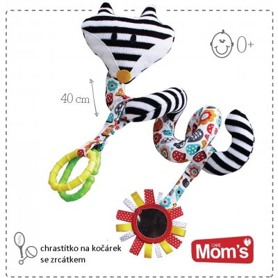 Hencz Toys Plyšová spirála liška Mom´s care – Zboží Mobilmania