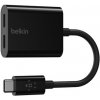 Sim karty a kupony Belkin USB-C adaptér/rozdvojka - USB-C napájení + USB-C audio / nabíjecí adaptér, černá (F7U081btBLK)