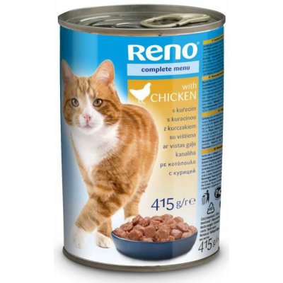 Reno Cat kuřecí kousky 24 x 415 g