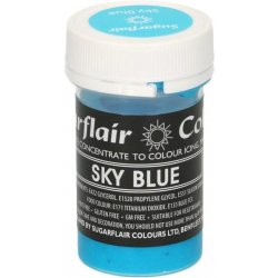 Sugarflair Pastelová gelová barva Sky Blue 25 g