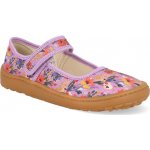 Froddo Barefoot plátěné balerínky Balletty flowers – Sleviste.cz