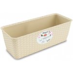 Nohel Garden Truhlík samozavlažovací NATURAL plastový 50x18x16 cm – Hledejceny.cz