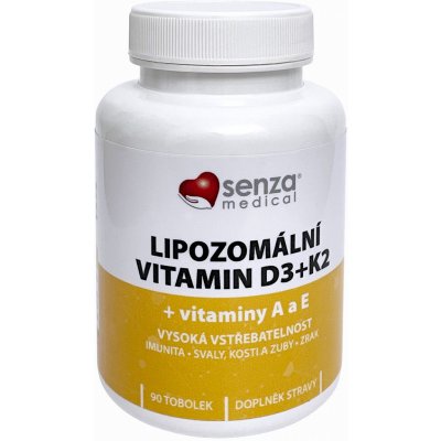 Senza Lipozomální vitamín D3K2 + AE 90 tobolek – Zbozi.Blesk.cz