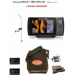 Humminbird Echolot HELIX 7x CHIRP MSI GPS G3 + SILIKONOVÝ KRYT + SD KARTA AUTOCHART ZERO LINES MAP CARD – Zboží Mobilmania