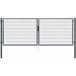 dvoukřídlá brána 2D 4110x1980 mm Antracit, FAB – Sleviste.cz