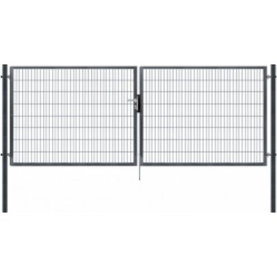 dvoukřídlá brána 2D 4110x1980 mm Antracit, FAB – Sleviste.cz