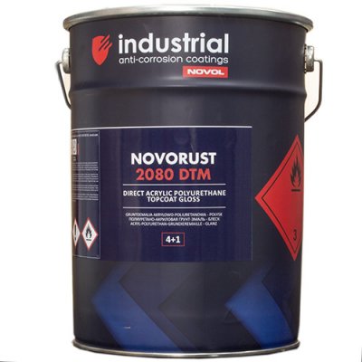 Industrial binder Novorust 2080 přímý polyuretan lesk 8,5l