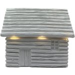 Prodex Domeček bílý LED 14 x 10 cm A00545 – Hledejceny.cz