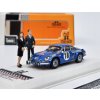 Sběratelský model IXO Alpine Renault 1800S 18 Rallye Monte Carlo 1975 s figurkami 1:43