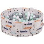 Divio suchý bazén 90x30 cm + 300 míčků vzor 203 – Zboží Dáma