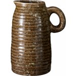Keramická váza s jedním uchem – hnědá 12 × 9 × 16 cm – Hledejceny.cz