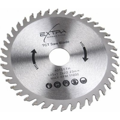Pilový kotouč na dřevo 125x22,2 mm – Zboží Dáma