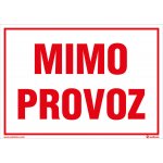 Walteco Mimo provoz, 210x148mm, formát A5, plastová tabulka 2 mm , 20071 – Sleviste.cz