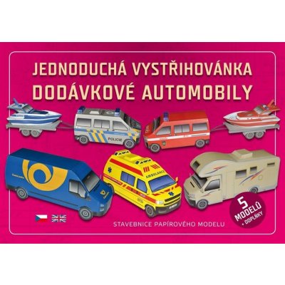 Jednoduchá vystřihovánka dodávkové automobily – Zbozi.Blesk.cz