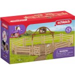 Schleich 42434 ohrada pro koně se vstupní branou – Zboží Dáma