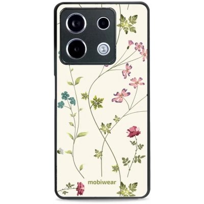 Mobiwear Glossy Xiaomi Redmi Note 13 Pro 5G - G035G - Tenké rostlinky s květy