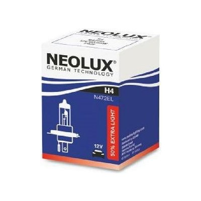 Osram Neolux Extra Life N472EL H4 P43t 12V 60/55W – Zboží Mobilmania