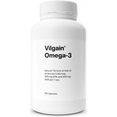 Vilgain Omega-3 60 kapslí – Zboží Mobilmania