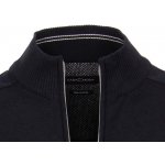 Casa Moda Bavlněný rozepínací svetr tmavě modrý – Zboží Dáma