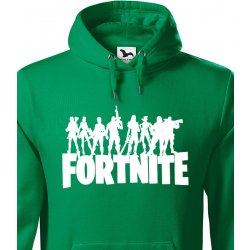 mikina Fortnite Zelená