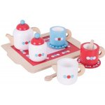 Bigjigs Toys čajový servis s puntíky – Zboží Dáma