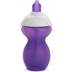 Munchkin netekoucí hrneček s výklopným brčkem fialový 296 ml – Zboží Dáma