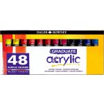 Daler Rowney Graduate sada akrylových barev 48 ks 22 ml – Hledejceny.cz
