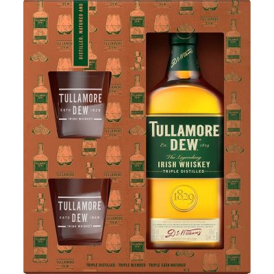 Tullamore Dew 40% 0,7 l (dárkové balení 2 skleničky)