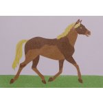 Radost v písku Šablona na pískování kůň A6 105 x 148 mm – Sleviste.cz