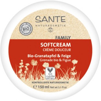 Sante Softcream Bio granátové jablko a Figa 150 ml