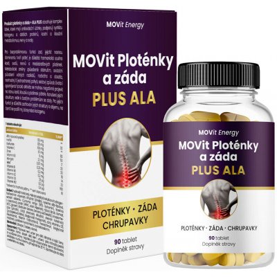 MOVit Ploténky a záda PLUS ALA 90 tablet – Hledejceny.cz