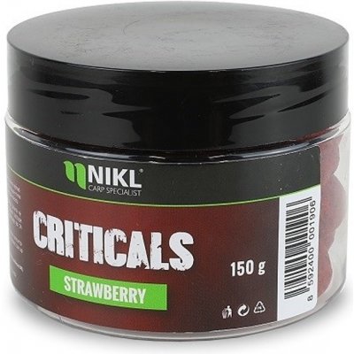 Karel Nikl Criticals Boilies Strawberry 150g 24mm