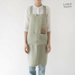 Linen Tales Sage zástěra zelená light – Hledejceny.cz