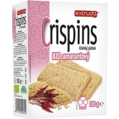 Extrudo BIO Crispins křehký plátek kaštanový 100 g – Zboží Dáma