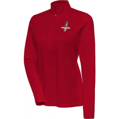 Fanatics dámská mikina Florida Panthers 2025 Stanley Cup Champions Flex Quarter-Zip Pullover Red – Zboží Dáma
