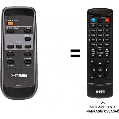 Dálkový ovladač Predátor Yamaha SSR-CHB21 – Hledejceny.cz