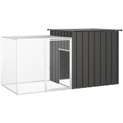 vidaXL kurník pozinkovaná ocel 200 x 91 x 100 cm – Sleviste.cz