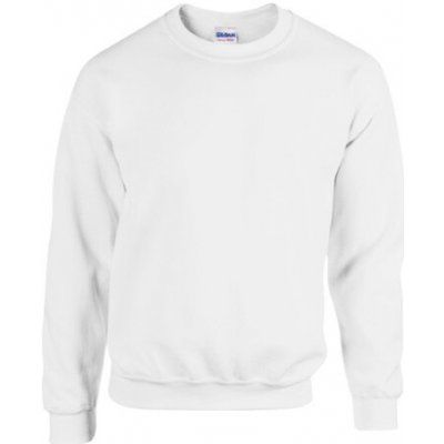 Gildan mikina bez kapuce G18000 white – Hledejceny.cz