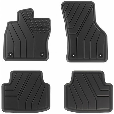 Koberce gumové AMAL plast Škoda Octavia III. 2013-2020 – Zboží Mobilmania
