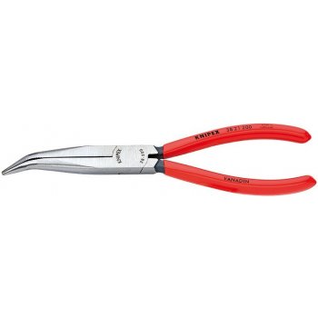 Kleště pro mechaniky půlkulaté vyhnuté 200mm KNIPEX 3821200