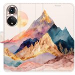 Pouzdro iSaprio Flip s kapsičkami na karty - Beautiful Mountains Honor 50 / Huawei Nova 9 – Sleviste.cz