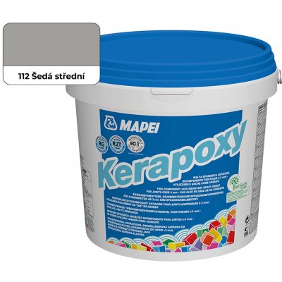 Mapei Kerapoxy 112 šedá střední (5kg) – Sleviste.cz