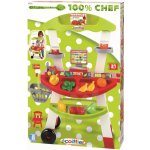 Écoiffier stánek se zeleninou váhou košíkem a doplňky 1702 červeno-zelený – Zboží Mobilmania