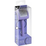 TAURO PRO LINE Prohnutý dřevěný obdélníkový kartáč TPL drátky 25 mm fialový S 6,1 x 19,0 cm – Hledejceny.cz